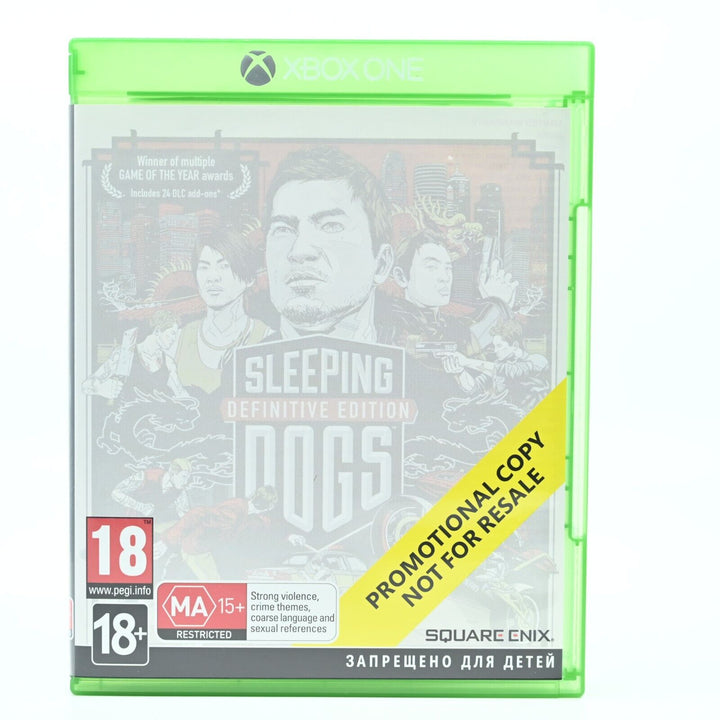 Sleeping Dogs: Definitive Edition - PROMOTIONAL COPY - Xbox One Game - PAL