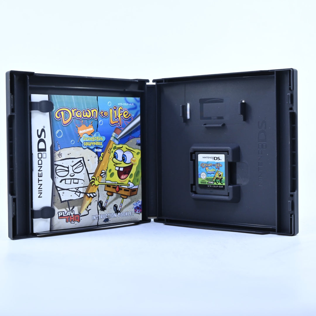 Drawn to Life SpongeBob Squarepants - Nintendo DS Game + Manual - PAL