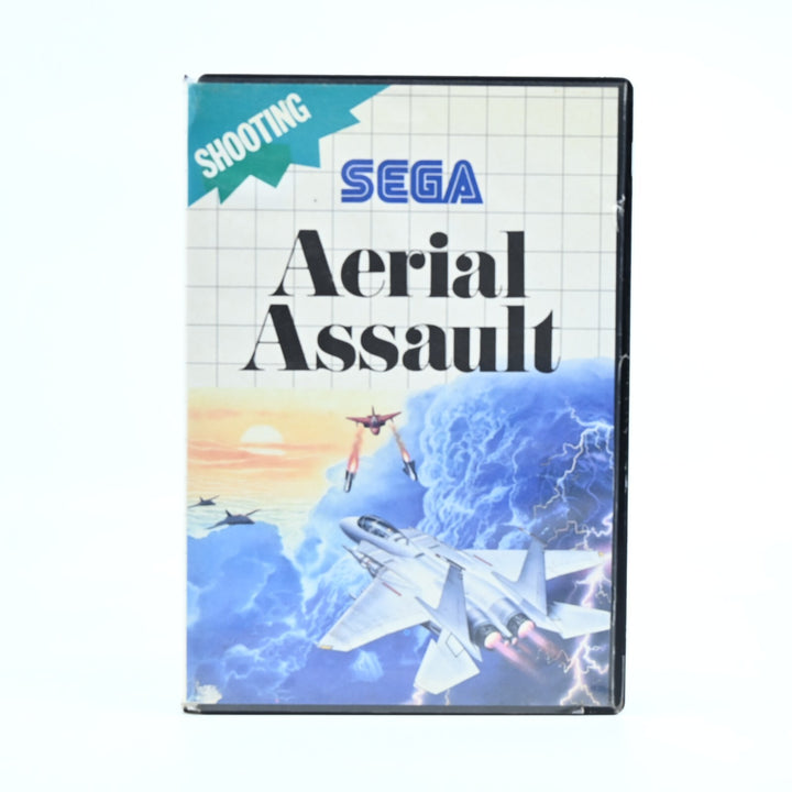 Aerial Assault - Sega Master System Game + Manual - PAL - FREE POST!