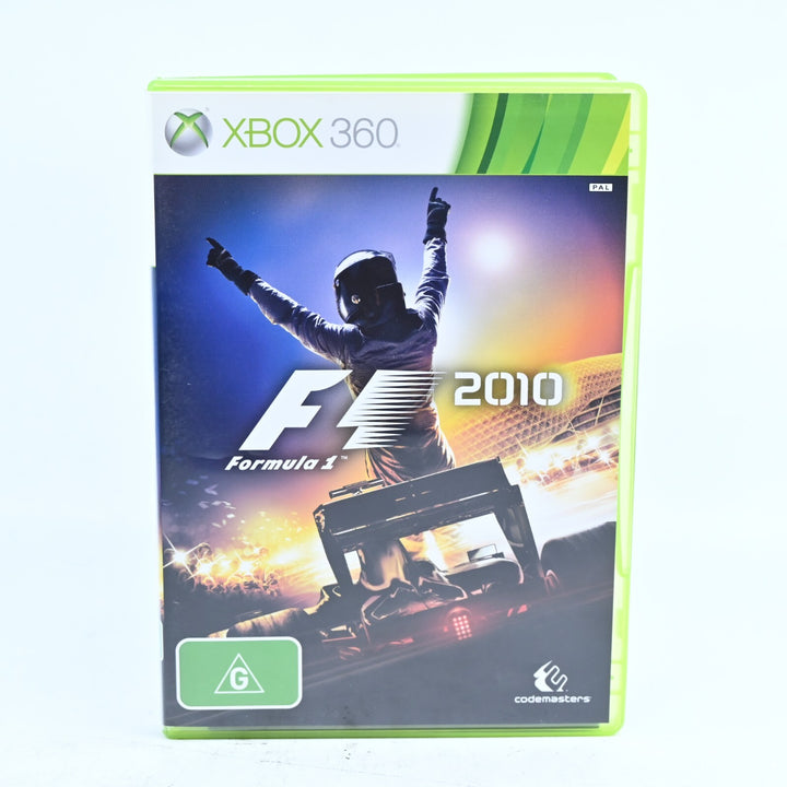 F1 Formula 1 2010 - Xbox 360 Game + Manual - PAL - MINT DISC!