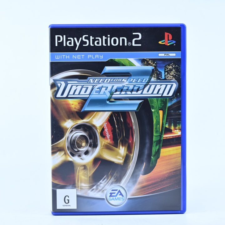 Need for Speed Underground 2 - Sony Playstation 2 / PS2 Game + Manual - PAL