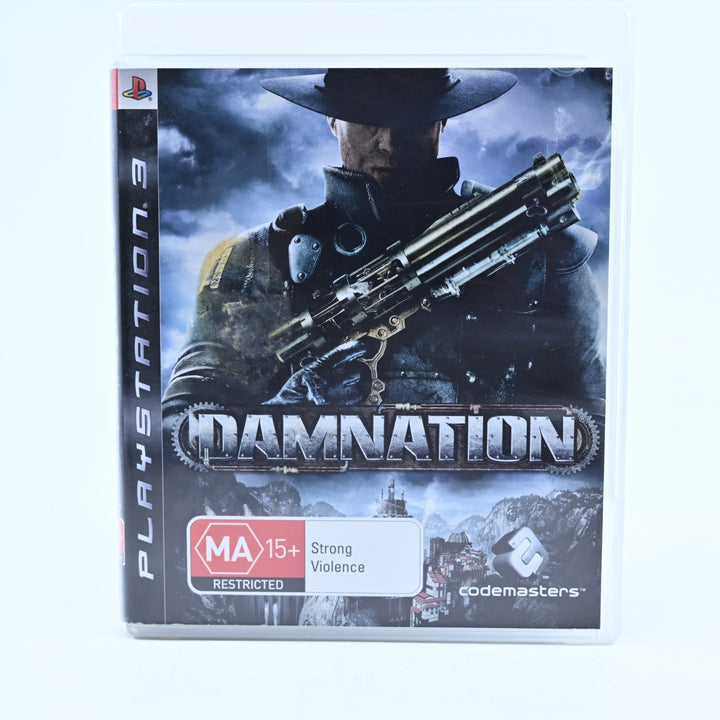 Damnation - Sony Playstation 3 / PS3 Game + Manual - FREE POST!