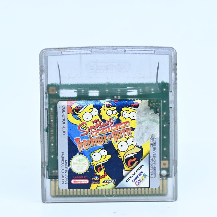 The Simpsons: Night of the Living Treehouse of Horror - Gameboy Color Game