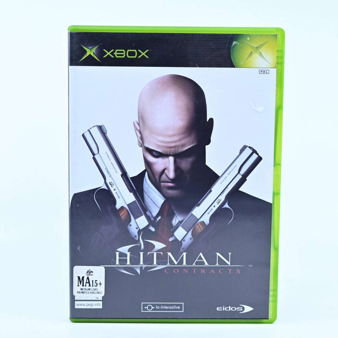 Hitman: Contracts - Original Xbox Game + Manual - PAL - MINT DISC!