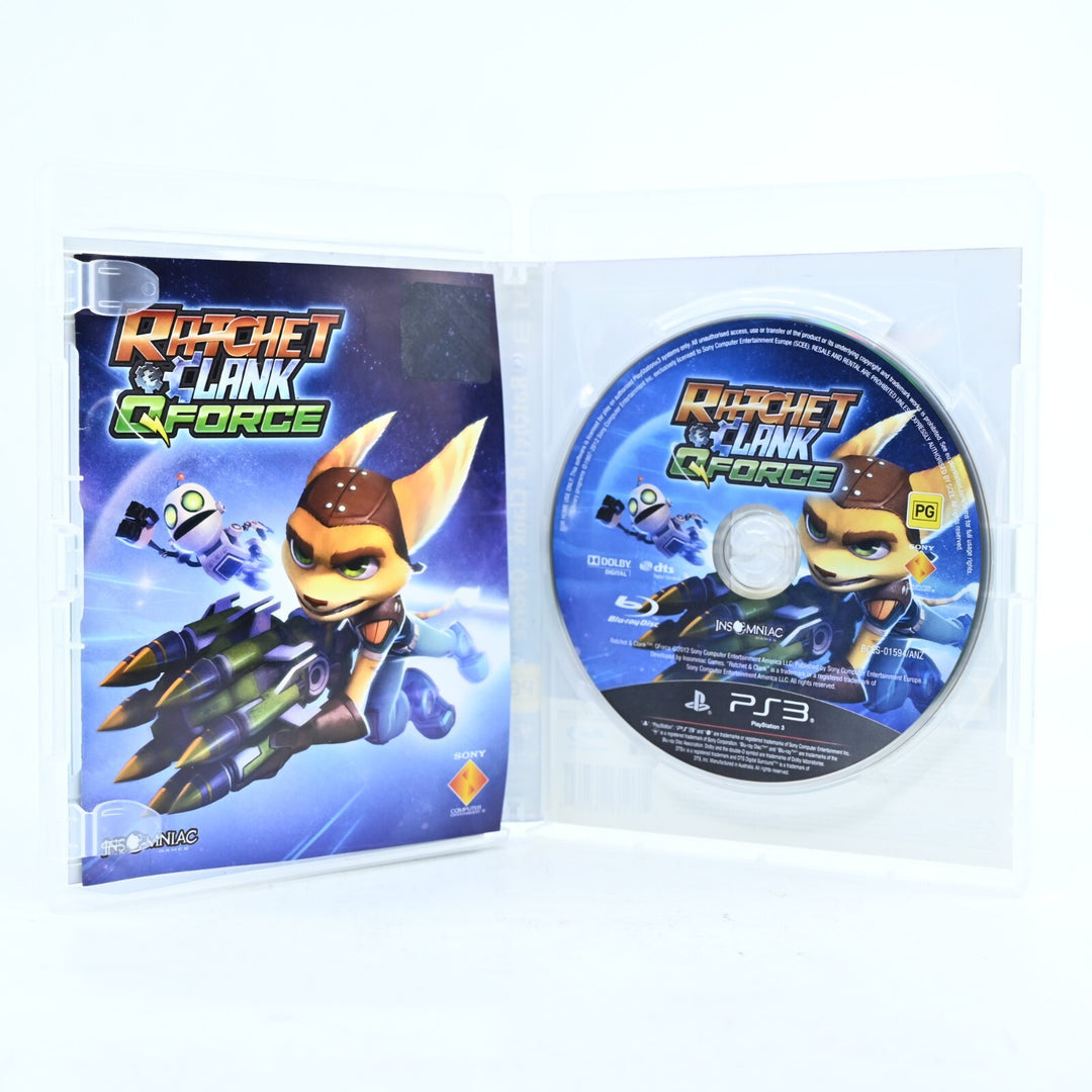 Ratchet & Clank: Qforce - Sony Playstation 3 / PS3 Game + Manual - FREE POST!