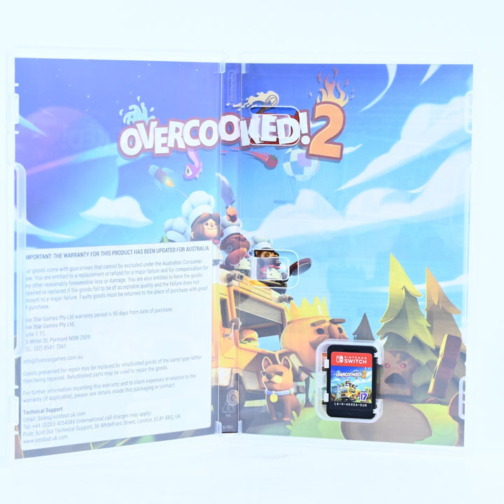 Overcooked 2 - Nintendo Switch Game - FREE POST!