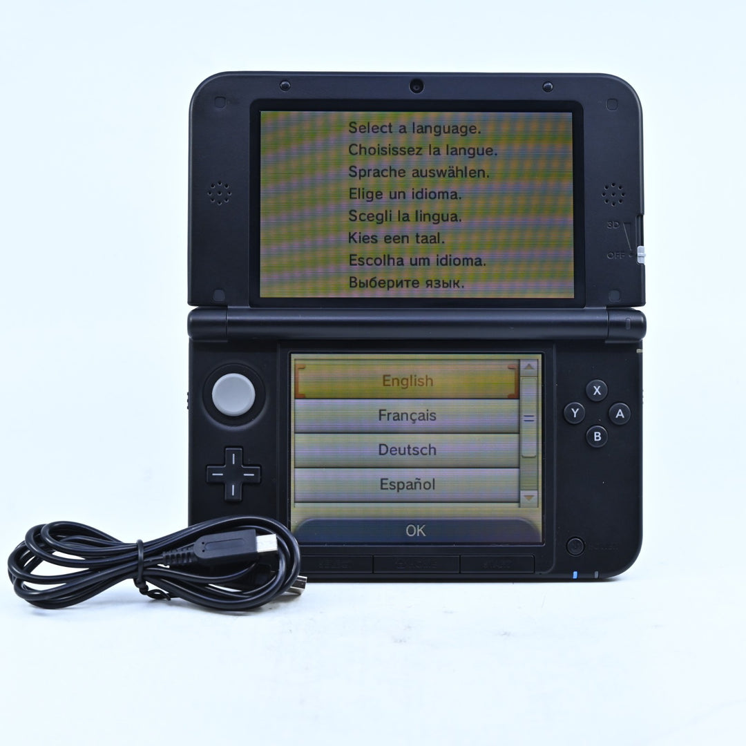 LIKE NEW! Silver / Black - Nintendo 3DS XL Console - SPR-001 - PAL - FREE POST!