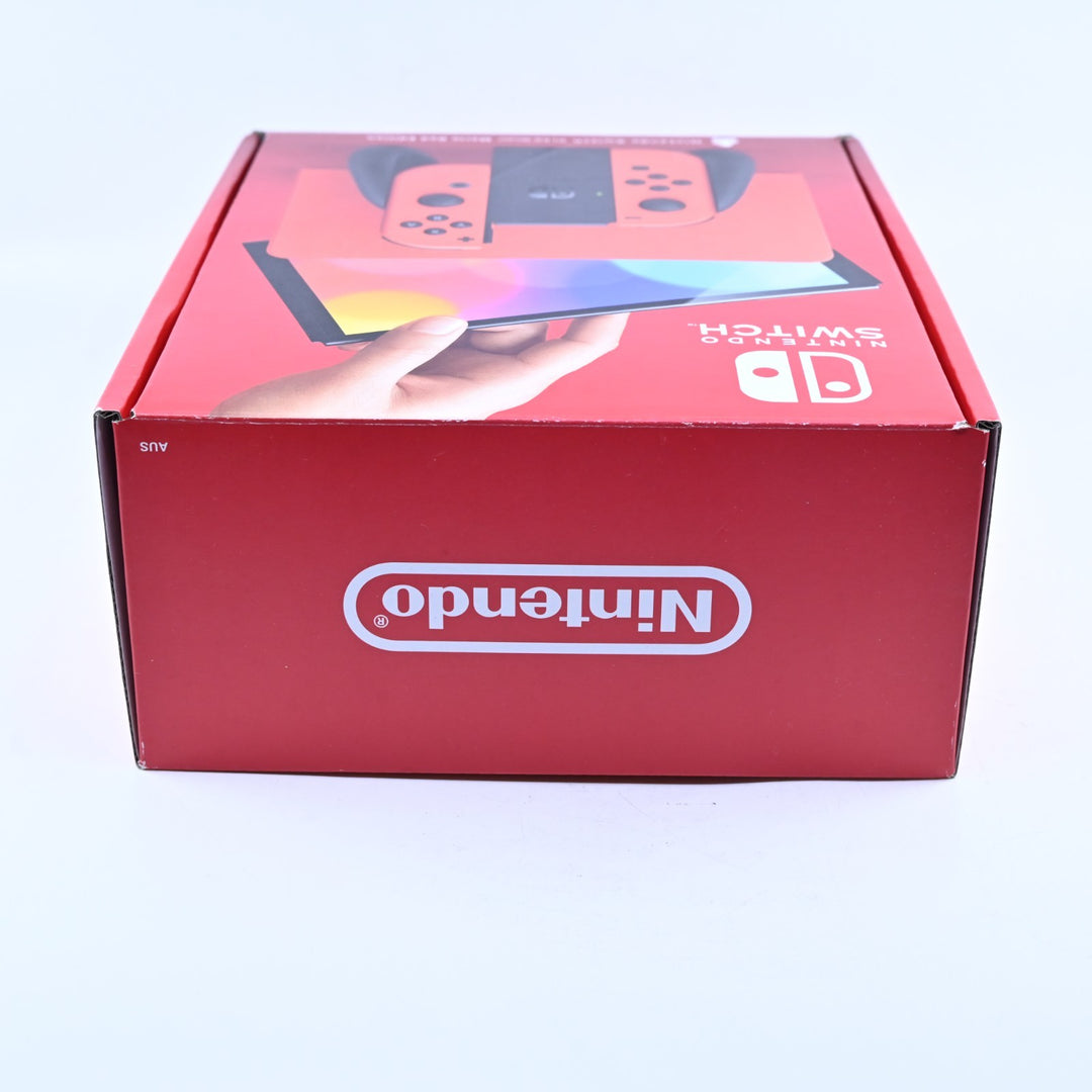Mario Red Edition - Nintendo Switch OLED Boxed Console - PAL - FREE POST!