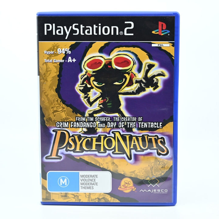 Psychonauts - Sony Playstation 2 / PS2 Game + Manual - PAL - MINT DISC!
