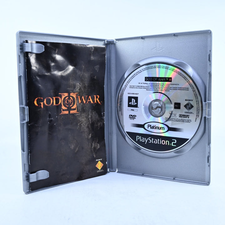 God of War II - Sony Playstation 2 / PS2 Game + Manual - PAL - MINT DISC!