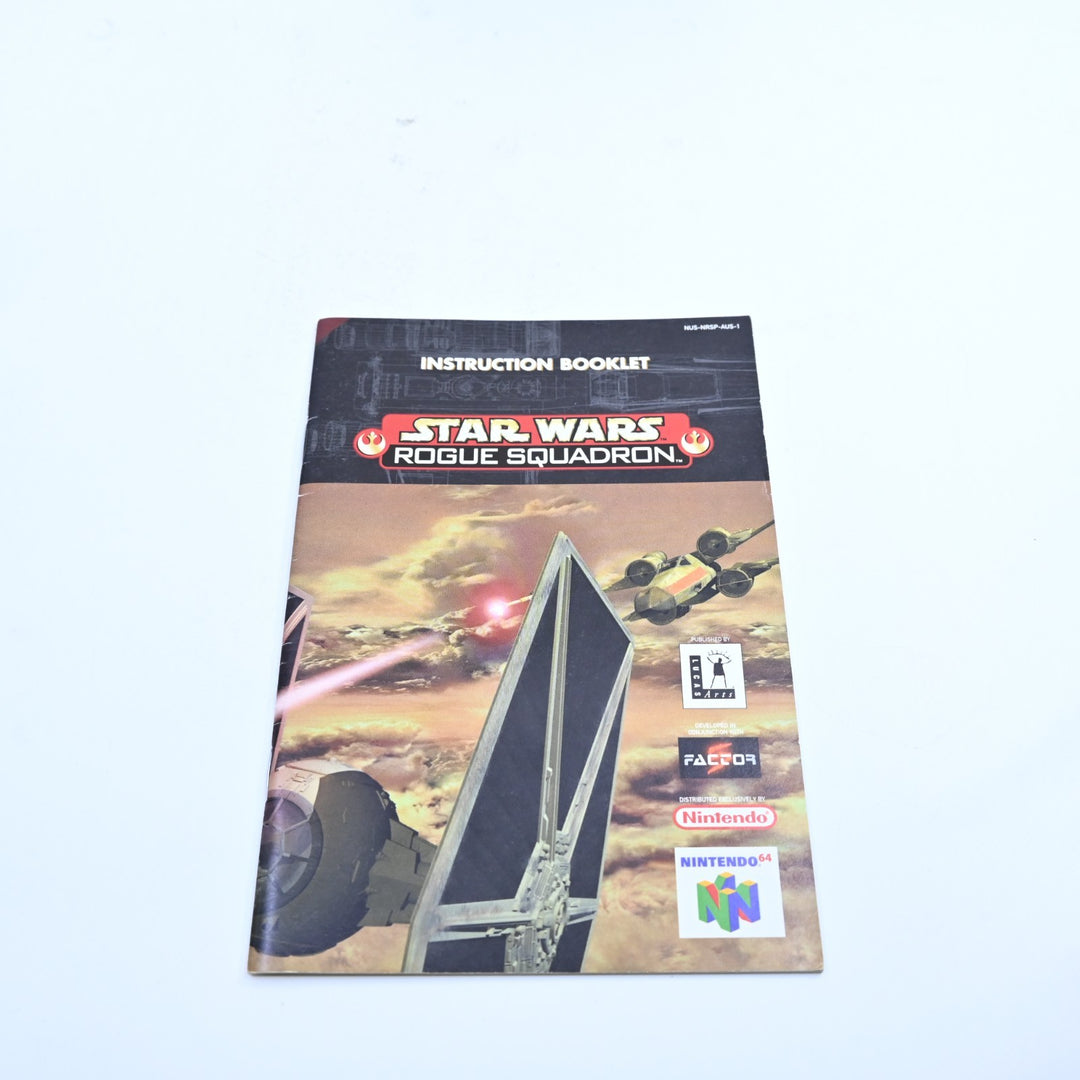 Star Wars: Rogue Squadron - N64 / Nintendo 64 Boxed Game - PAL - FREE POST!