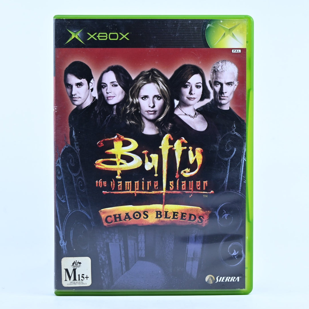 Buffy the Vampire Slayer - Original Xbox Game + Manual - PAL - MINT DISC!