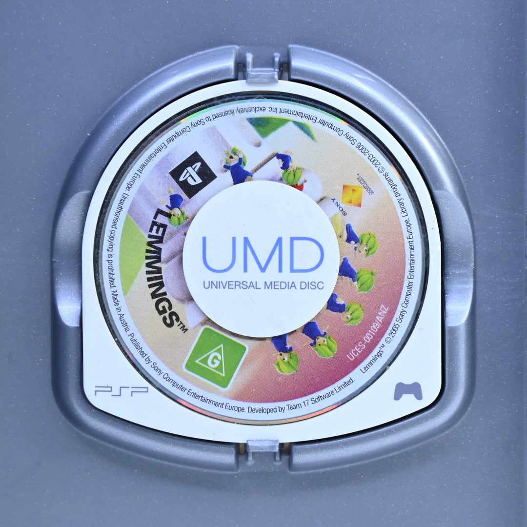 Lemmings - Sony PSP Game - No Manual - FREE POST!