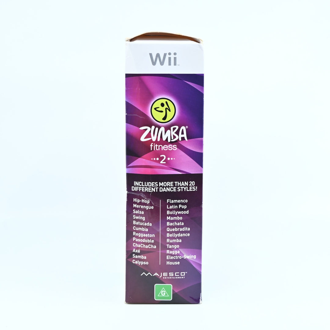 SEALED! Zumba Fitness 2 - Nintendo Wii Game + Manual - PAL