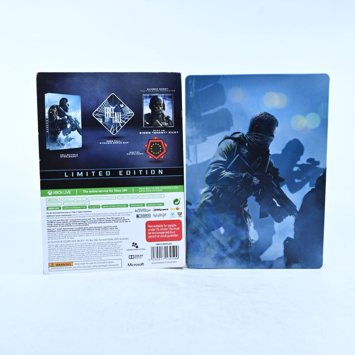 Call of Duty Ghosts Limited Edition - Xbox 360 Game + Manual + Steelbook - PAL