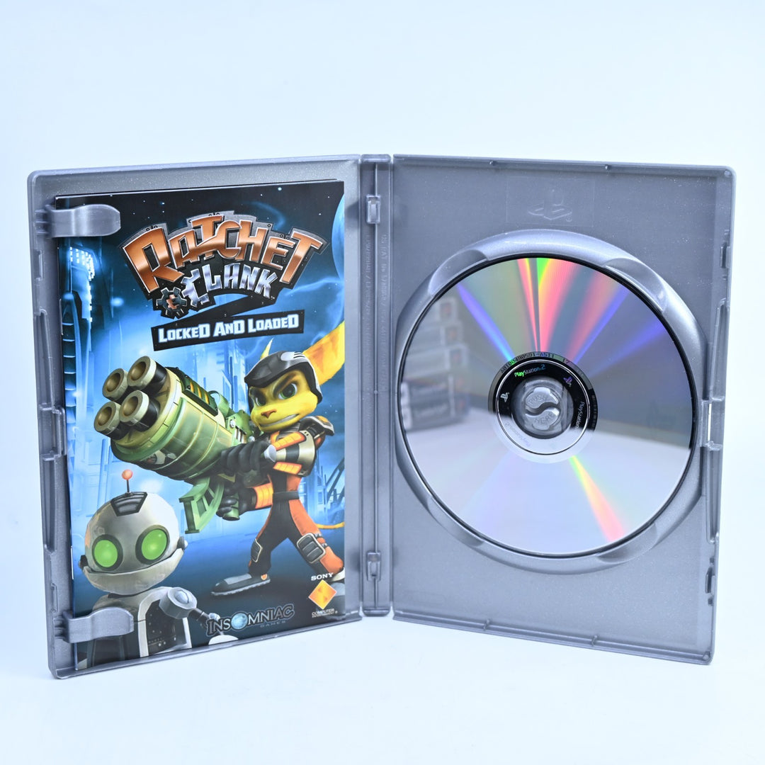 Ratchet & Clank 2: Locked & Loaded - PS2 Game + Manual - PAL - NEAR MINT DISC!