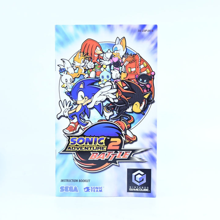 Sonic Adventure 2 Battle - Nintendo Gamecube Game + Manual - PAL - FREE POST!