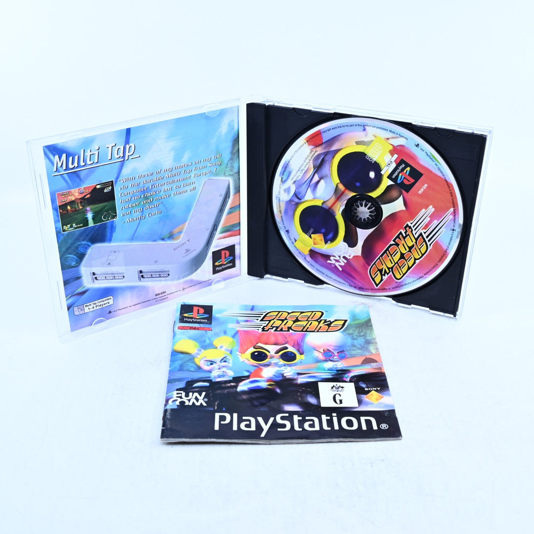 Speed Freaks - Sony Playstation 1 / PS1 Game + Manual - PAL - MINT DISC!