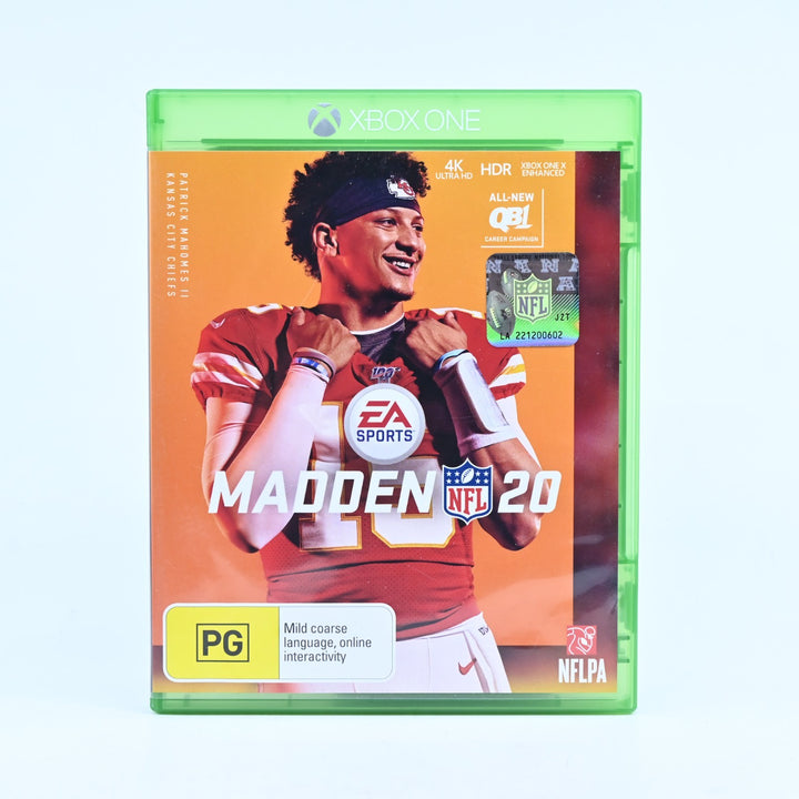 Madden NFL 20  - Xbox One Game - PAL - FREE POST!