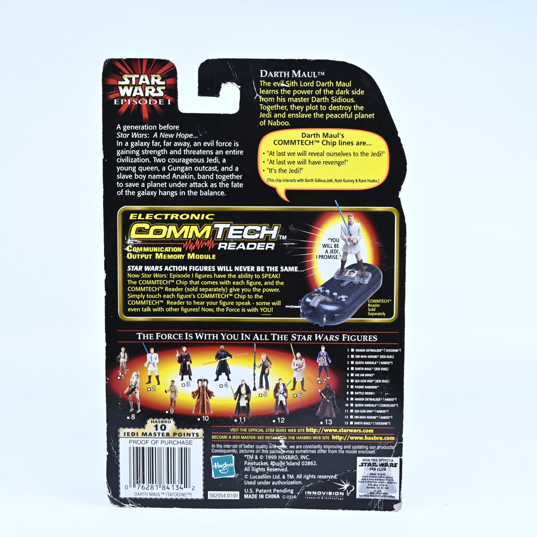 Star Wars Episode 1 Darth Maul (Tatooine) w/ Cloak & Lightsaber - Action Figure