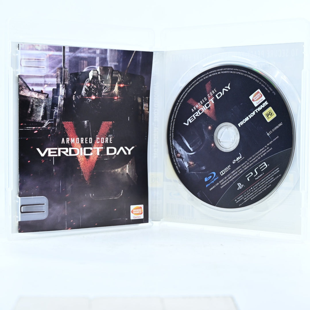 Armored Core: Verdict Day - Sony Playstation 3 / PS3 Game + Manual - FREE POST!
