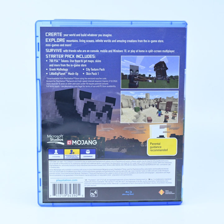 Minecraft - Sony Playstation 4 / PS4 Game - FREE POST!