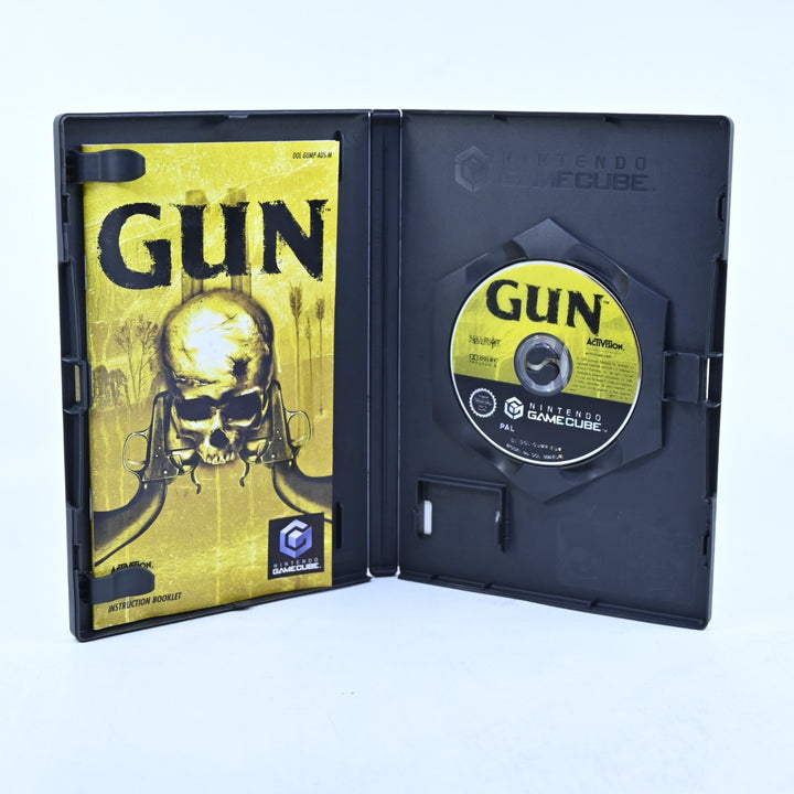 Gun - Nintendo Gamecube Game + Manual - PAL - FREE POST!