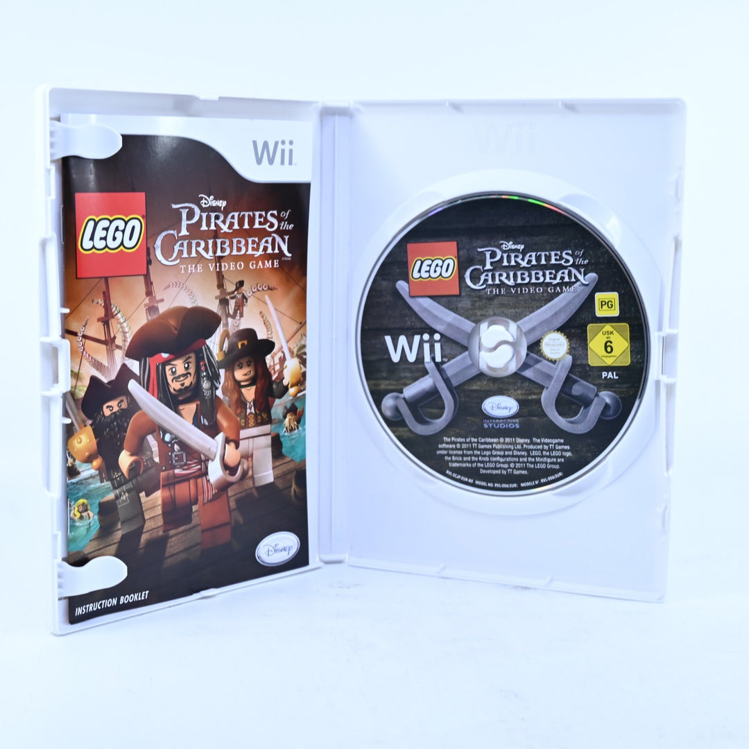 LEGO Pirates of the Caribbean - Nintendo Wii Game + Manual - PAL - MINT DISC!