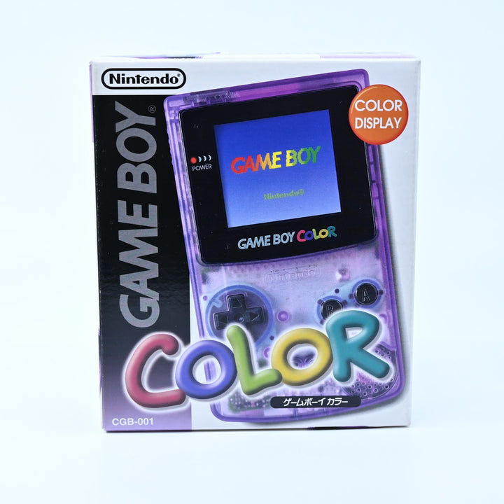 CGB-001 Atomic Purple - Nintendo Gameboy Color Boxed Console - Japanese