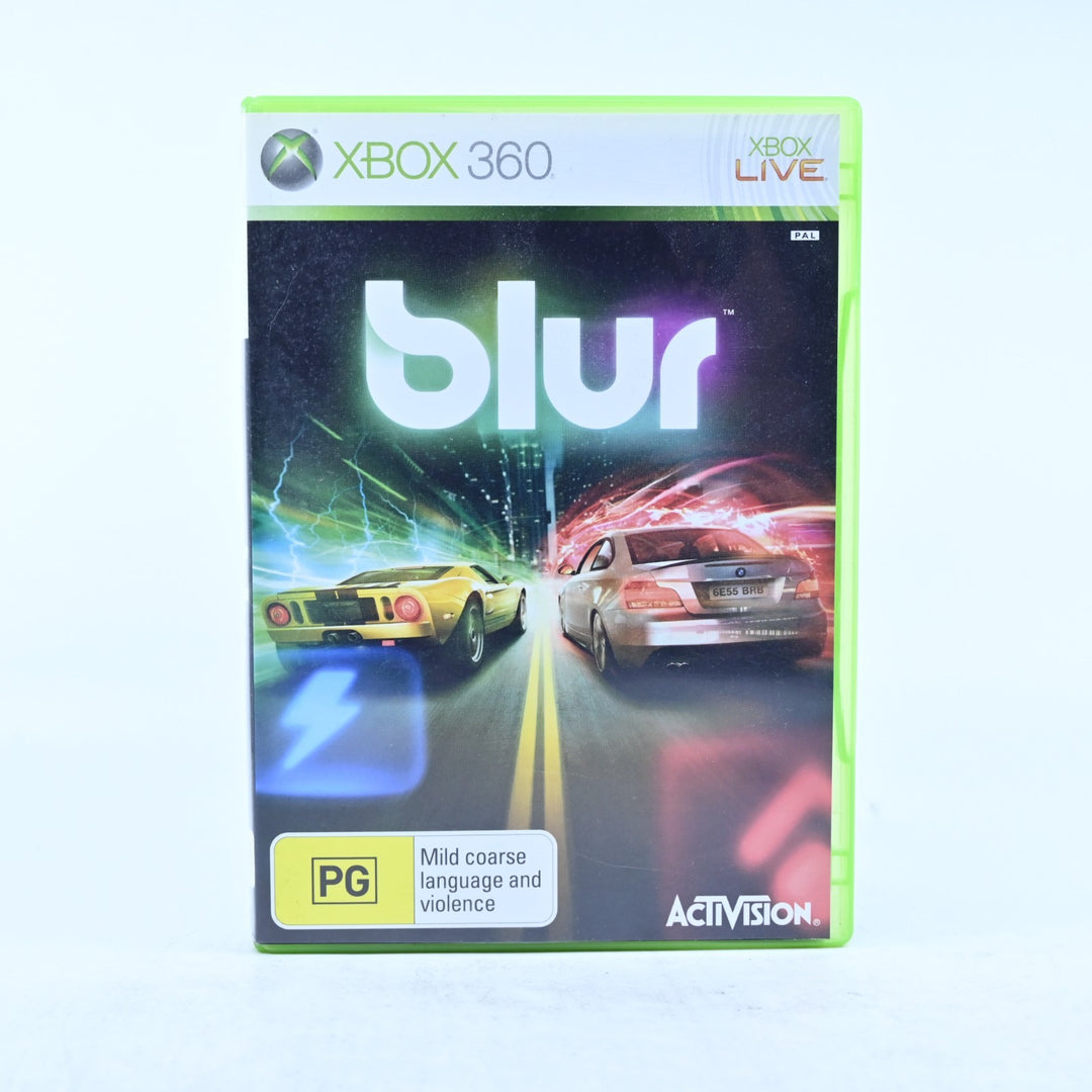 Blur - Xbox 360 Game + Manual - PAL - MINT DISC!