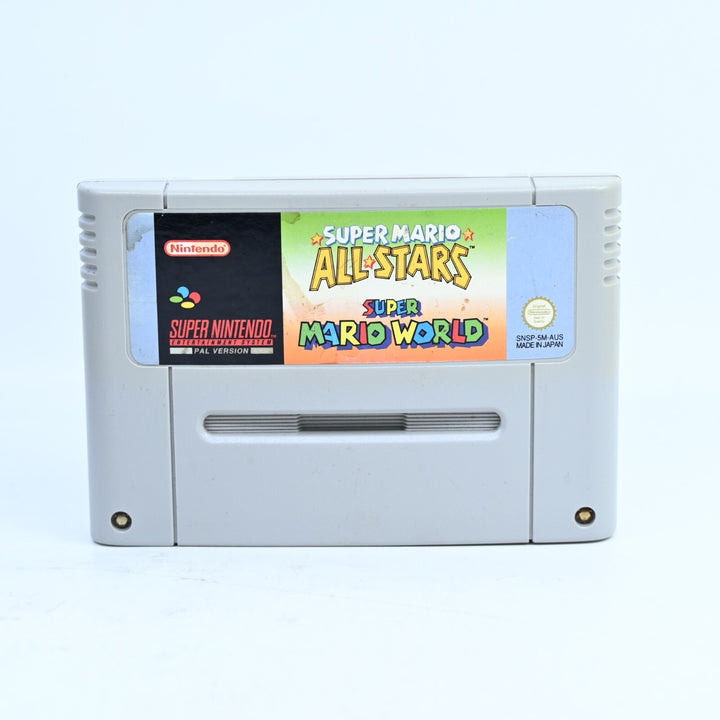 Super Mario All Stars + Super Mario World - Super Nintendo / SNES Game - PAL