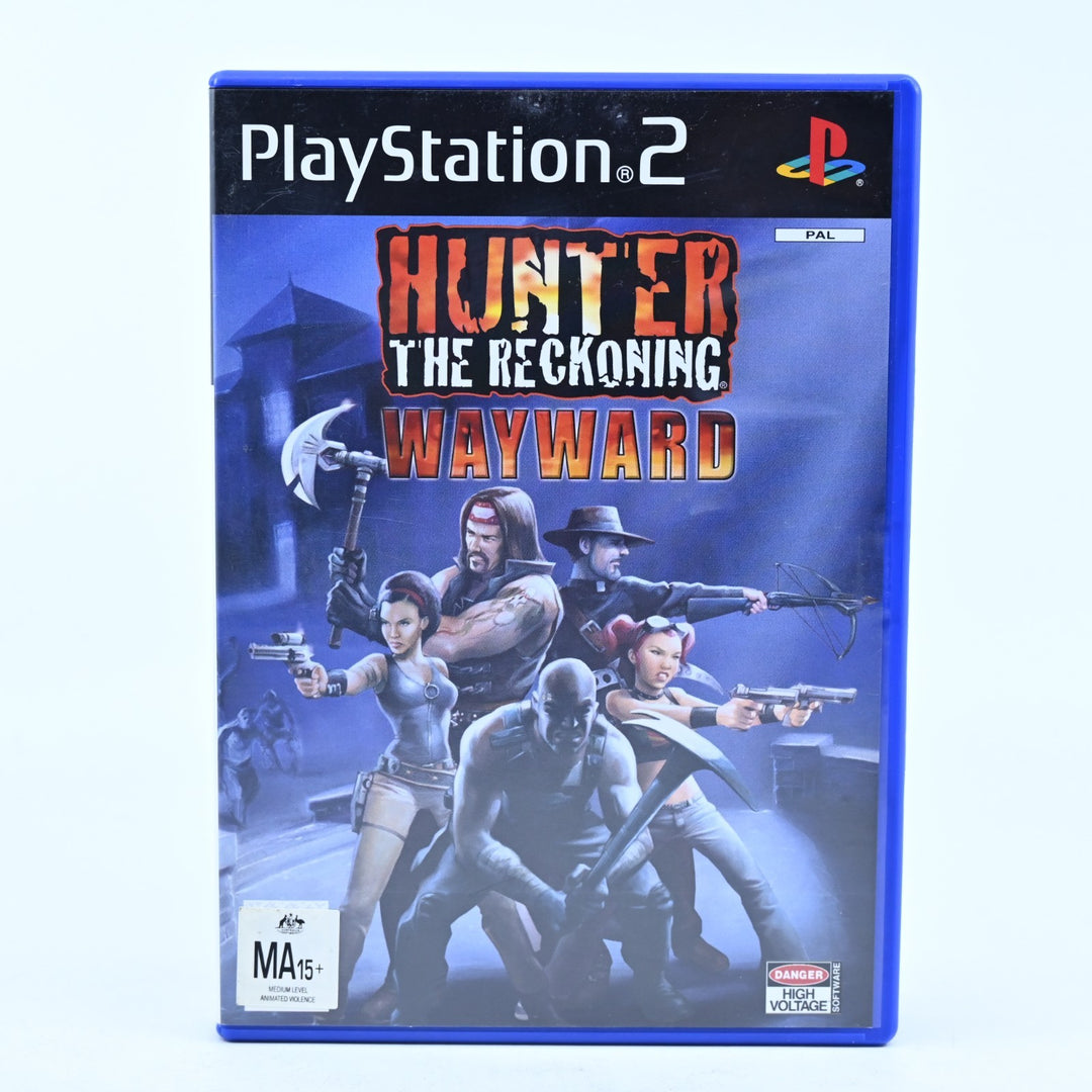Hunter: The Reckoning - Wayward - Sony Playstation 2 / PS2 Game + Manual - PAL