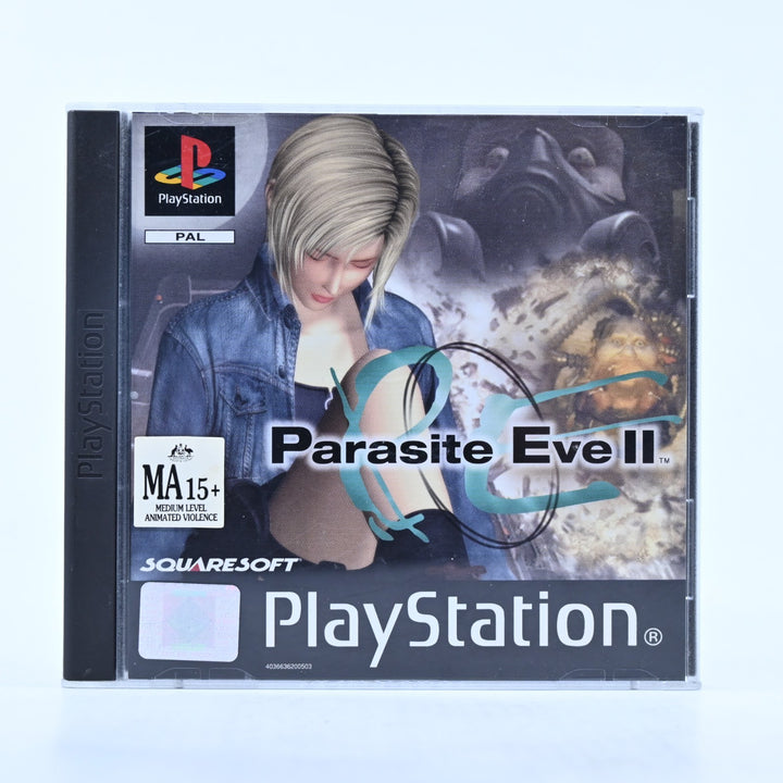 Parasite Eve II - Sony Playstation 1 / PS1 Game + Manual - PAL - MINT DISC!