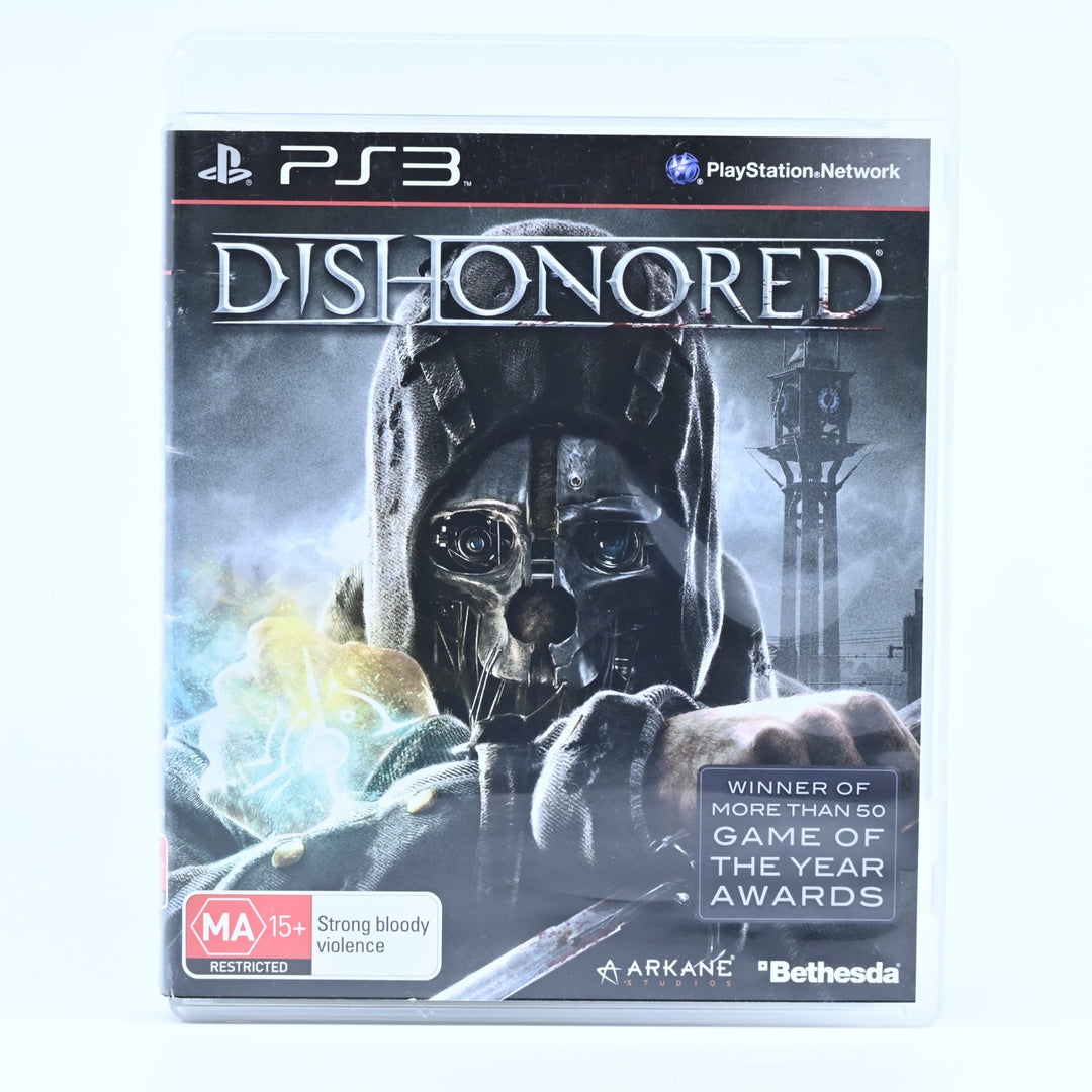 Dishonored - Sony Playstation 3 / PS3 Game + Manual - FREE POST!