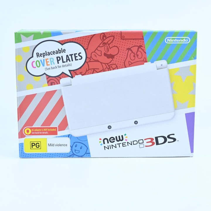White - 'New' Nintendo 3DS Boxed Console - KTR-001 - PAL - FREE POST!
