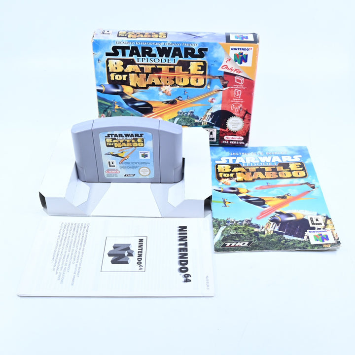 Star Wars Episode 1: Battle for Naboo - N64 / Nintendo 64 Boxed Game - PAL