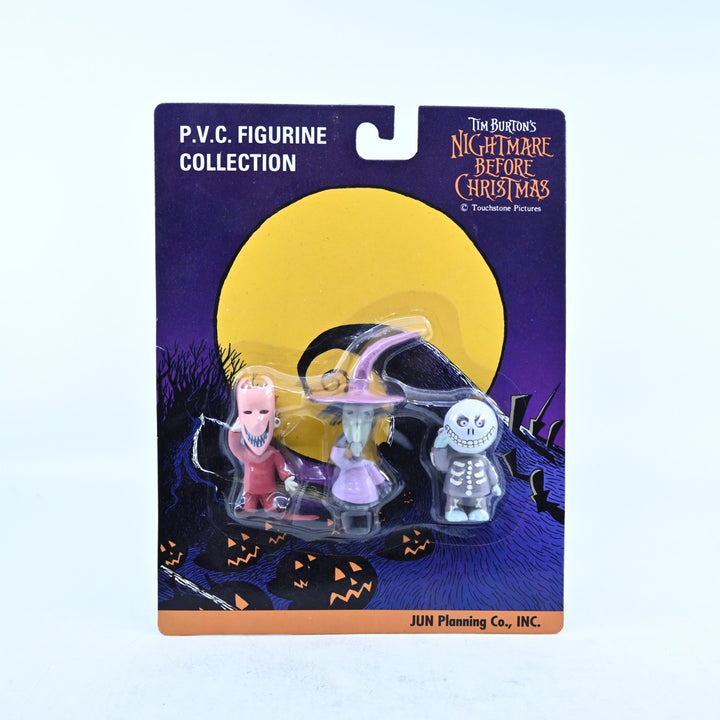 SEALED! Nightmare Before Christmas - Rock/Shock/Barrel Jun Planning - Figurine