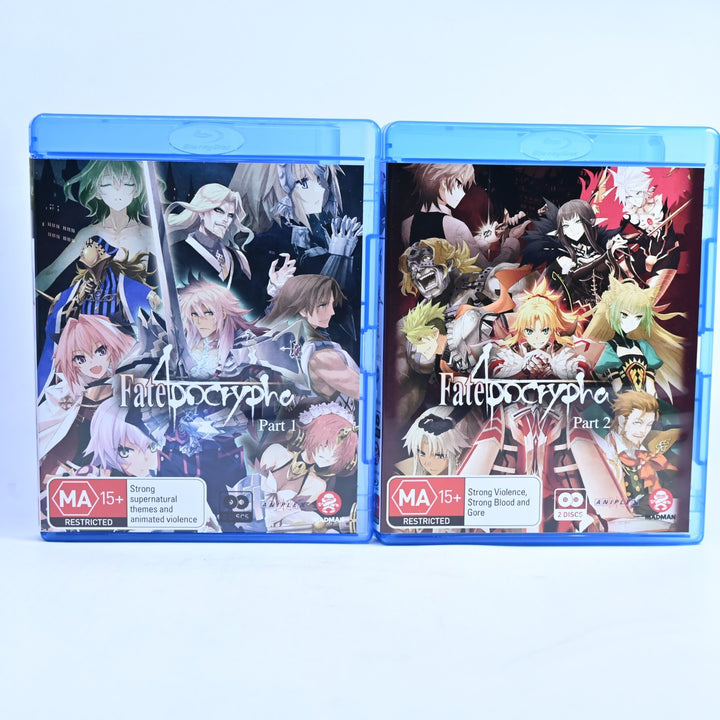Fate/Apocrypha - Complete Parts 1&2 - Region B - Anime Blu-ray