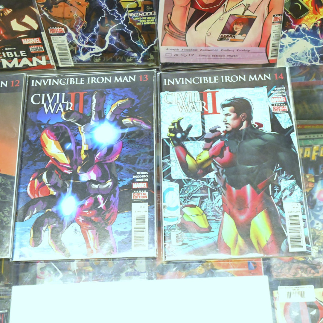 The Invincible Iron Man Civil War II - 7-14 - 1st App Iron Heart - Marvel Comics