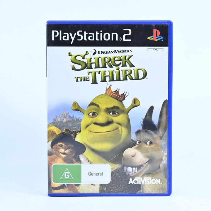 Shrek the Third - Sony Playstation 2 / PS2 Game + Manual - PAL - MINT DISC!