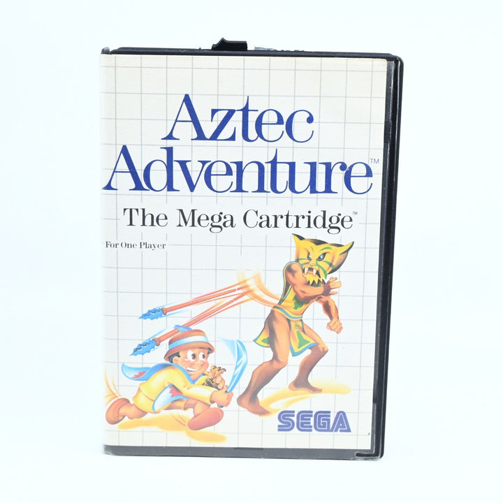 Aztec Adventure - Sega Master System Game + Manual - PAL - FREE POST!