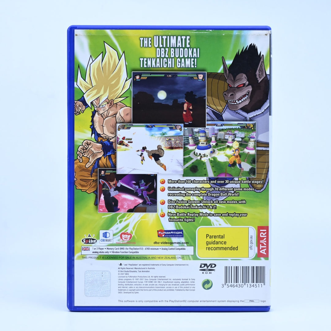 Dragon Ball Z: Budokai Tenkaichi 3 - PS2 Game - No Manual - PAL - MINT DISC!