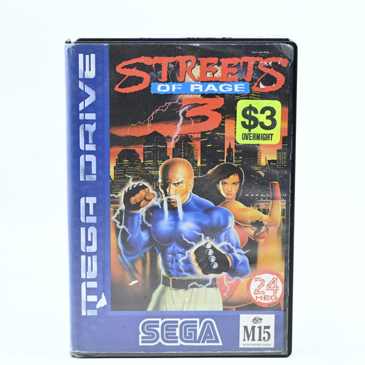 Streets of Rage 3 - Sega Mega Drive Game - PAL - FREE POST!
