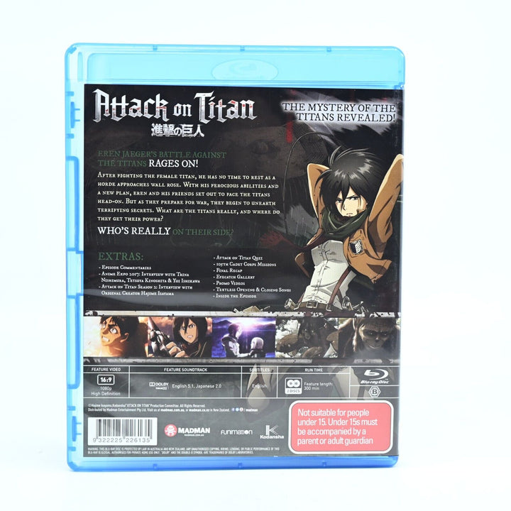 Attack on Titan - Season 2 - Region B - Blu-ray - MINT DISCS! Anime Australian