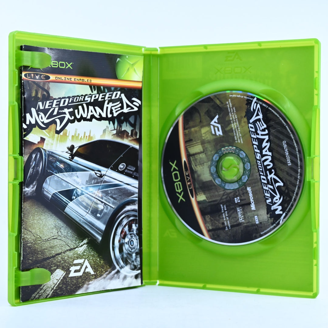 Need for Speed Most Wanted - Original Xbox Game + Manual - PAL - MINT DISC!