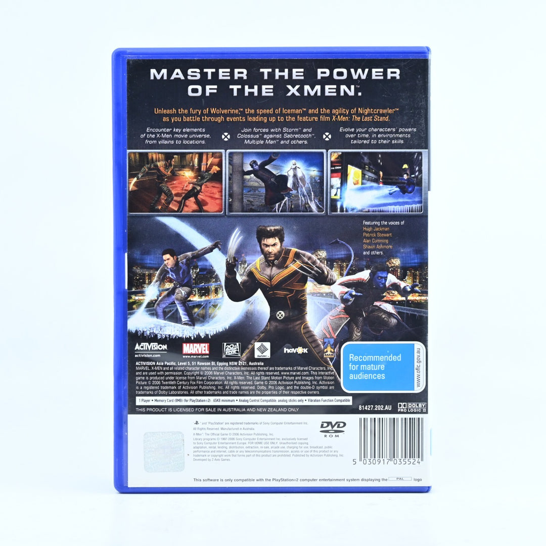 X-Men: The Official Game - Sony Playstation 2 / PS2 Game + Manual - PAL