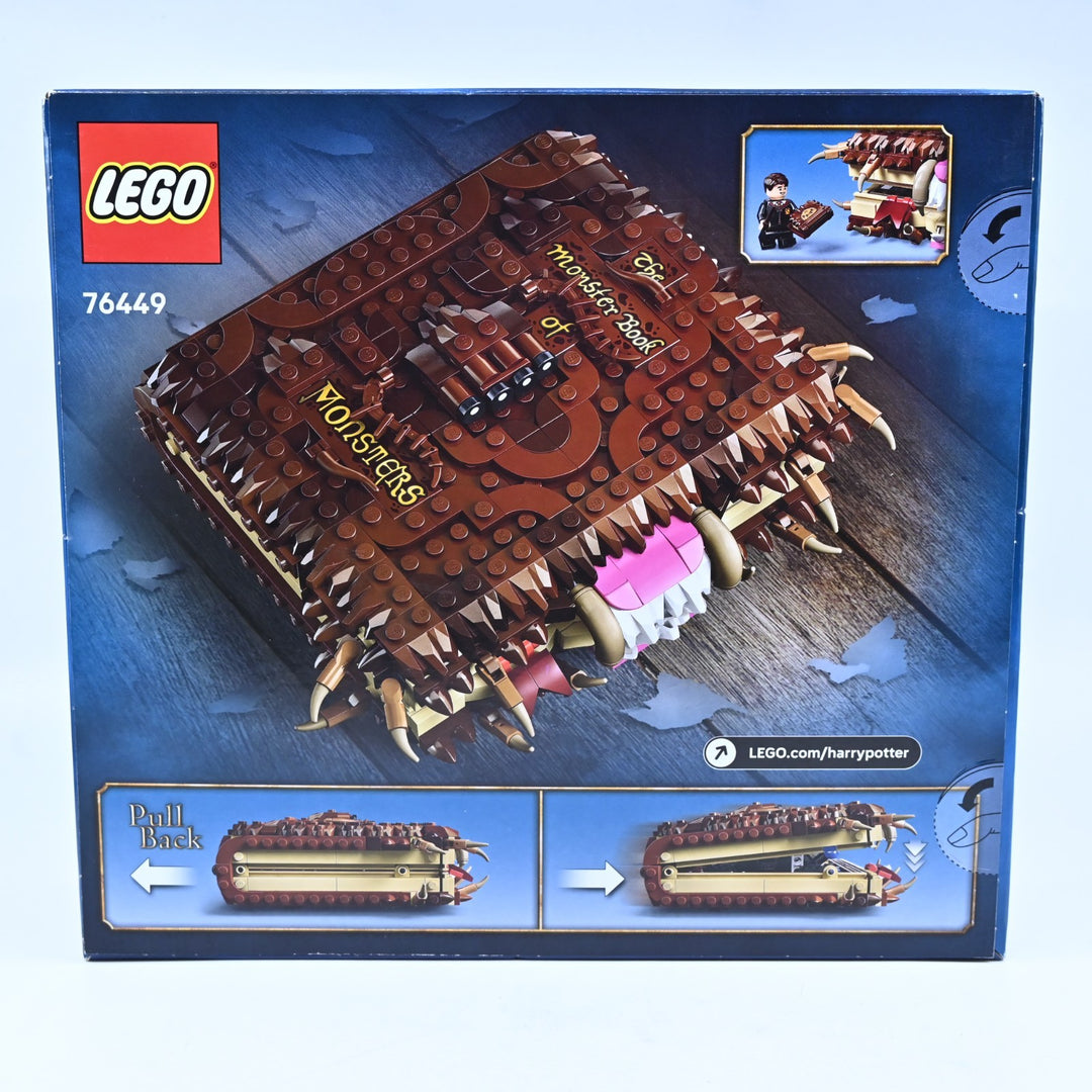 SEALED! LEGO 76449 Harry Potter - Chomping Monster Book of Monsters - Toy