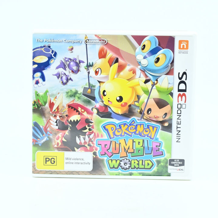 LIKE NEW! Pokemon Rumble World - Nintendo 3DS Game - PAL - FREE POST!