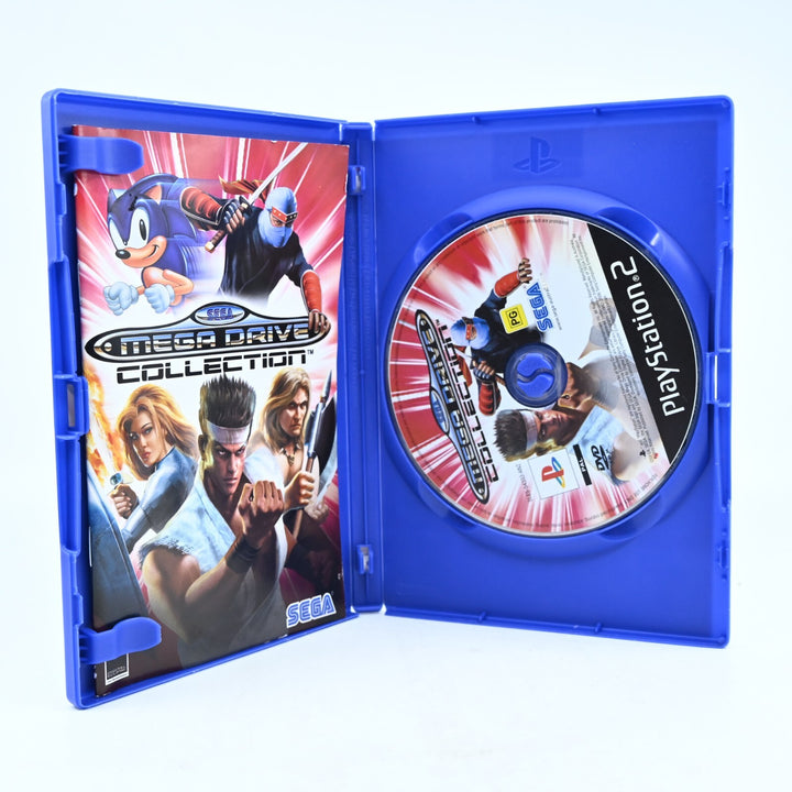 SEGA Mega Drive Collection - Sony Playstation 2 / PS2 Game + Manual - PAL
