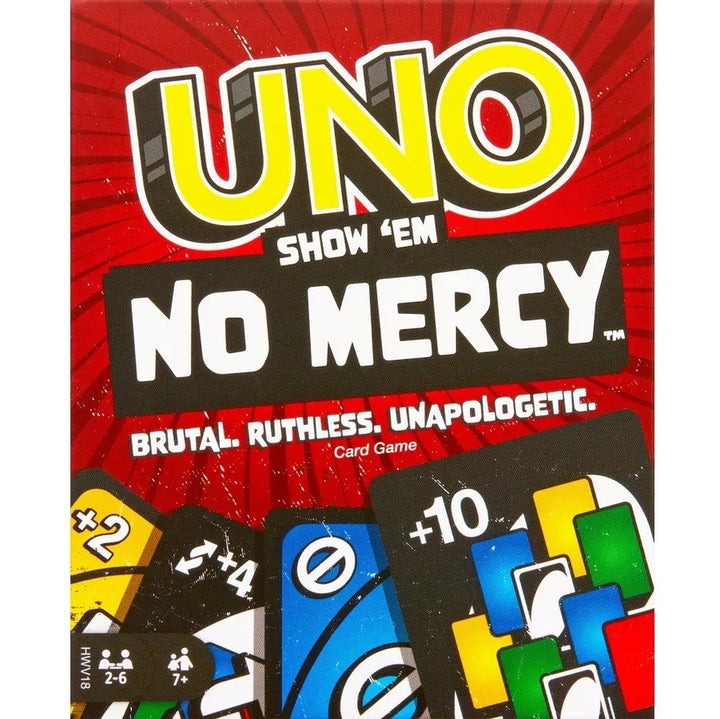 Uno: Show Em No Mercy Card Game - Card Game - Table Top Game